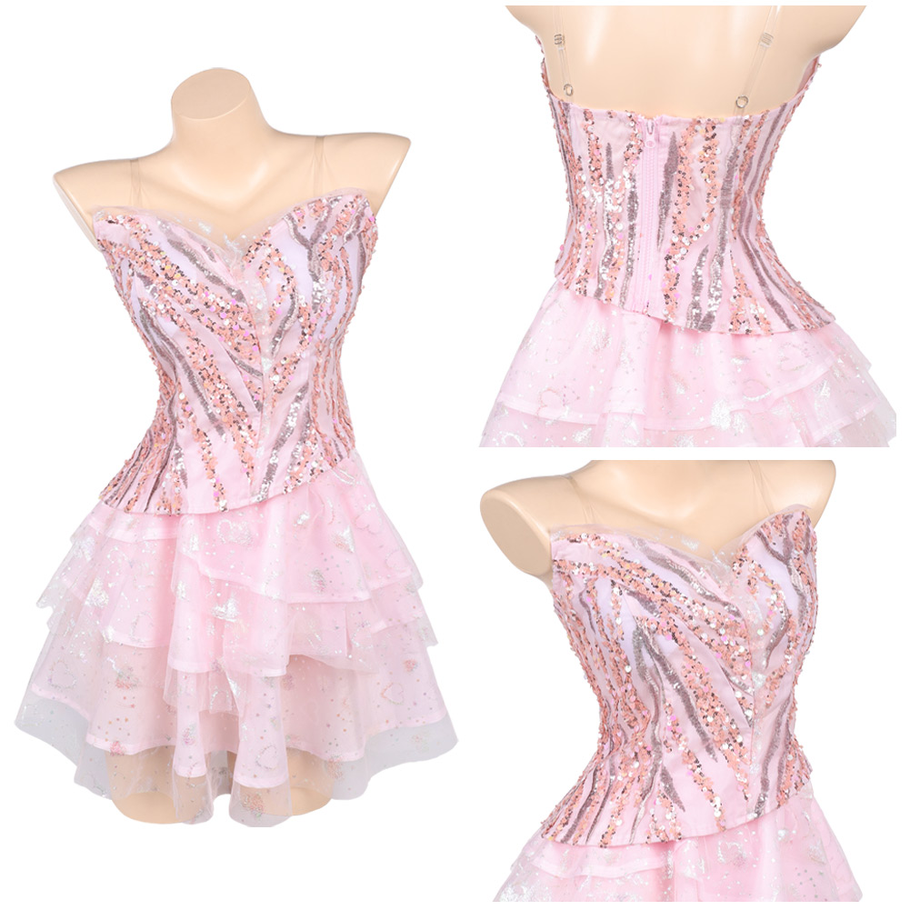 Cosplay Floating Prop - Glinda Cosplay-Kostüm mit Zauberstab und Krone