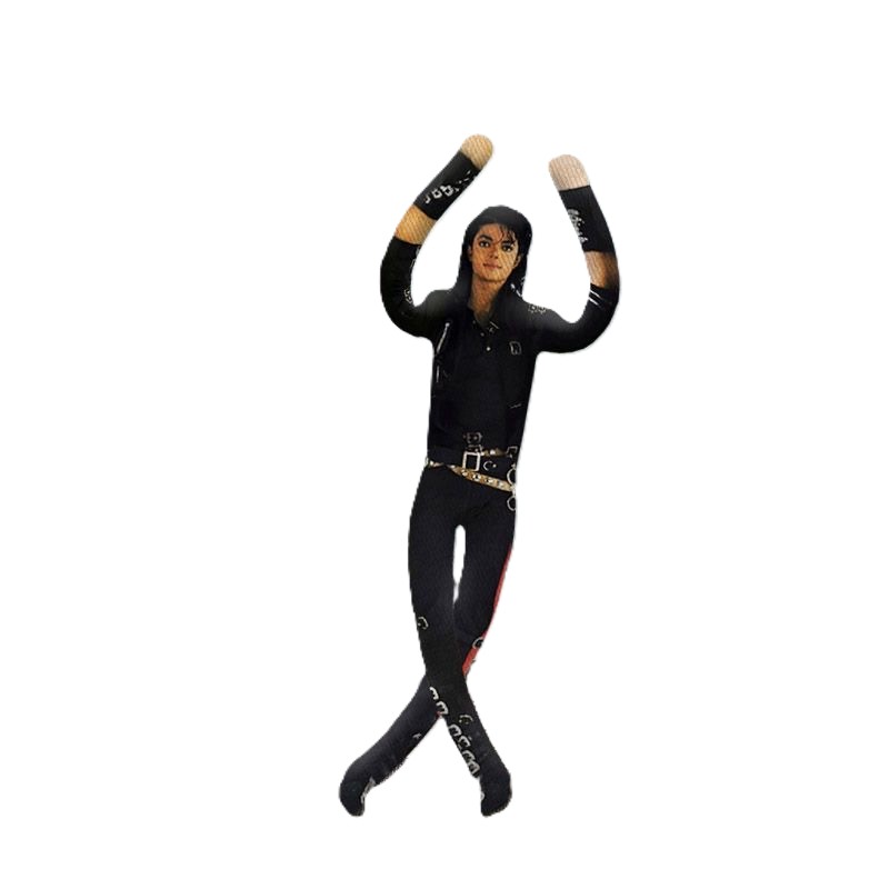 Evoker Cosplay Prop - Anime Michael Jackson Cosplay Requisiten-Puppe Plüsch-Stoffpuppe