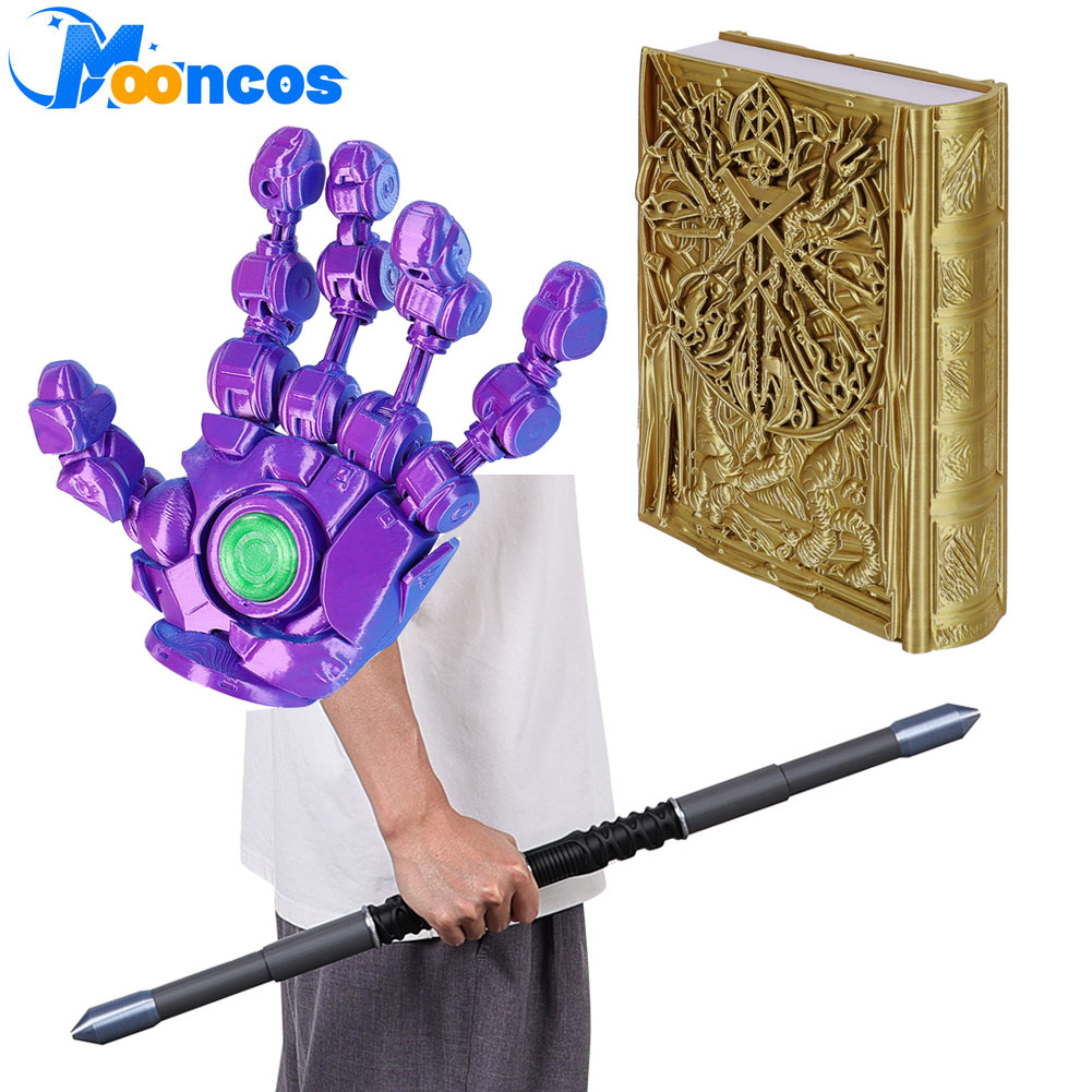 Cosplay Prop Book - Doom Cosplay Roboterhand Dr Golden Magic