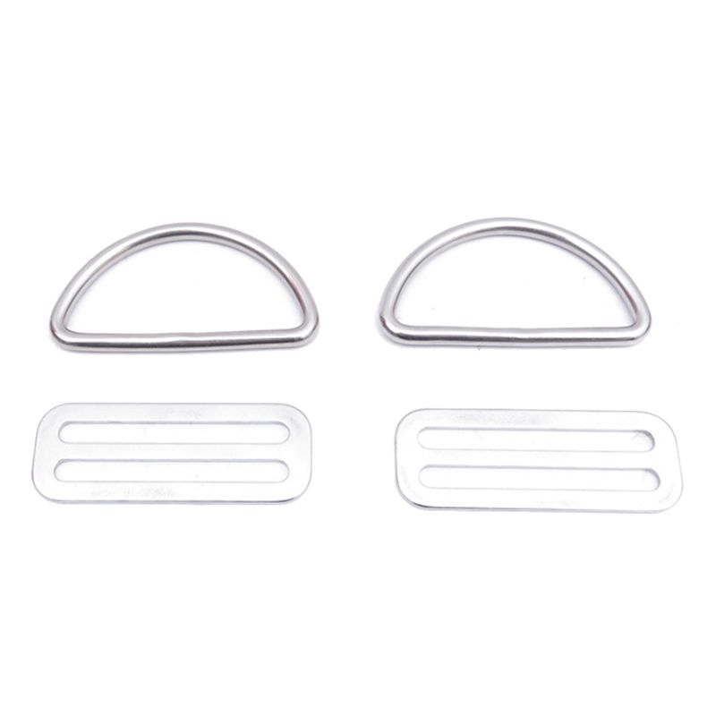 D Ring Strap - B48B-1 Set Gurtbandhalter D-Ring Schnalle Flügel