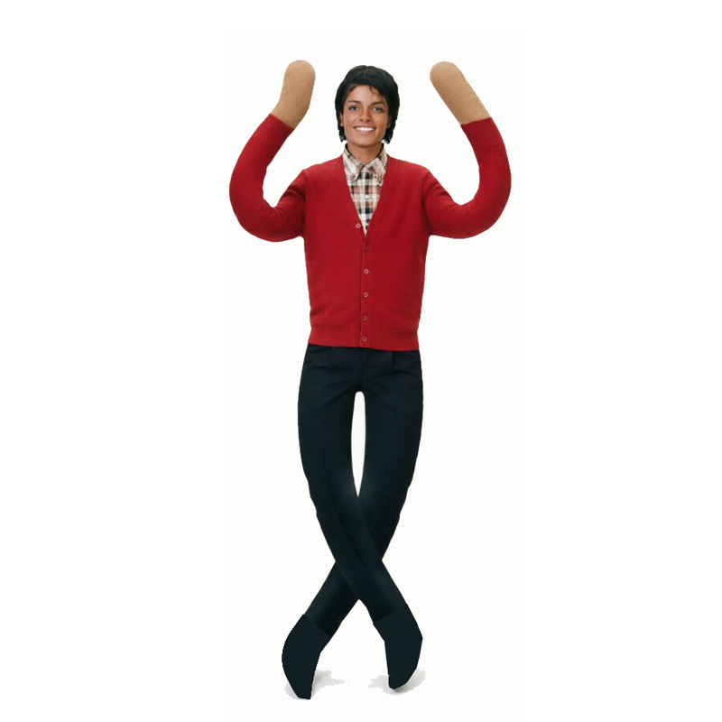 26CM Anime Michael Jackson Cos – Evoker Cosplay Prop Bewertung und Preis