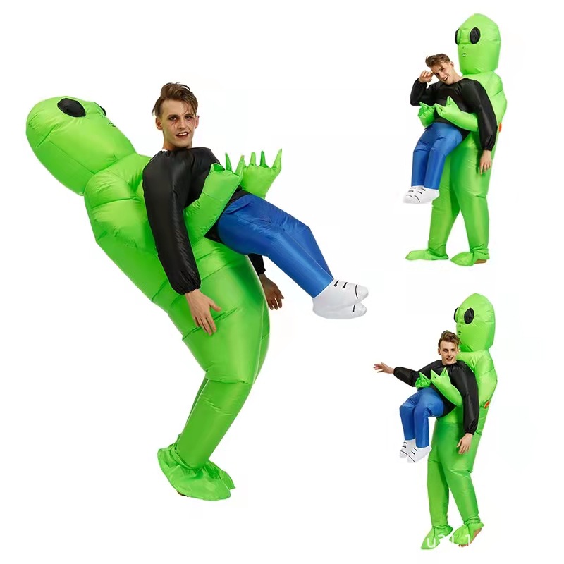 Aufblasbares Alien-Puppenkostü – Cosplay Prop Building Bewertung und Preis
