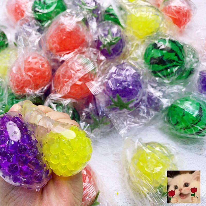 Kawaii Frucht-Perlen-Stressbal – Cosplay Fireball Prop Bewertung und Preis
