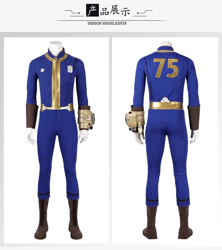 Anime Fall Out Vault 75 Cospla – Fallout Cosplay Prop Bewertung und Preis