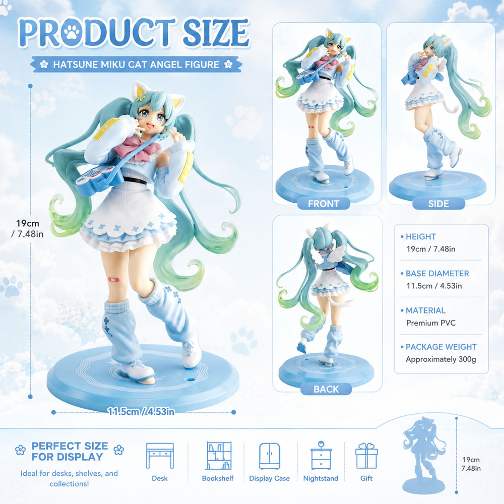 Hatsune Miku Katzen-Engel-Figu – Kotobukiya Bishoujo Bewertung und Preis