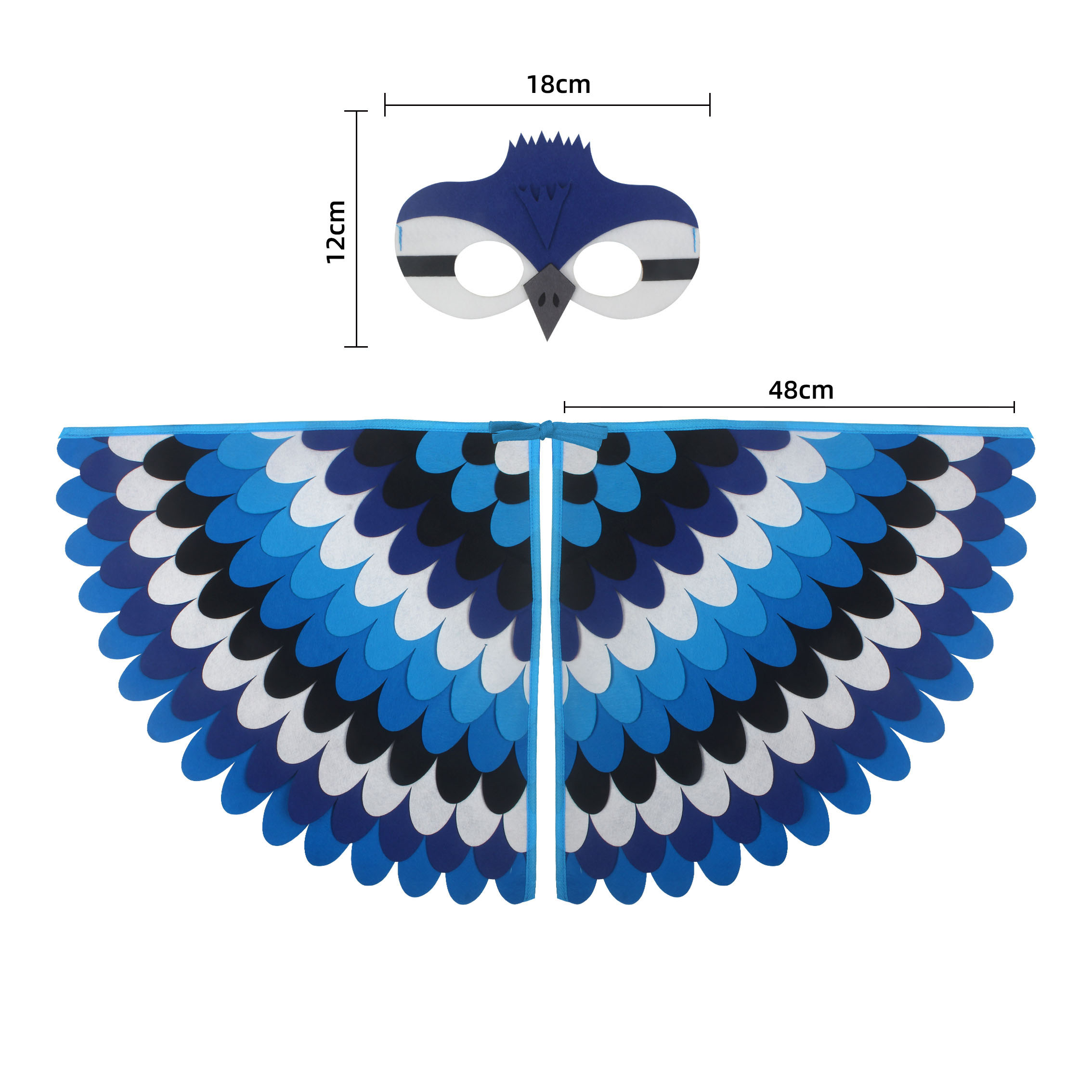 Niedliches Eulenflügel-Kostüm  – Cosplay Prop Pattern Bewertung und Preis