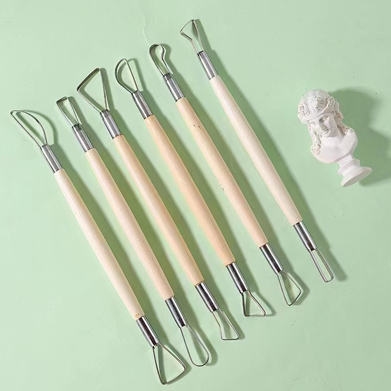 6PCS holzgriff wachs keramik t – Craft Knife Set Bewertung und Preis